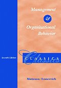 Management & Organizational Behavior Cla