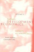 Readings in Development Economics Volume II Empirical Microeconomics