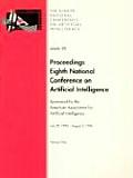 AAAI 90 Proceedings of the Eighth National Conference on Artificial Intelligence 2 Volume Set
