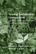Toward Sustainable Communities, second edition: Transition and Transformations in Environmental Policy
