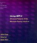 Using Mpi 2 Advanced Features of the Message Passing Interface