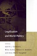 Legalization & World Politics