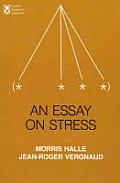 Essay On Stress Current Studies In Lingu