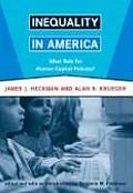 Inequality in America What Role for Human Capital Policies