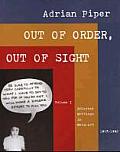 Out of Order, Out of Sight, Volume 1: Selected Writings in Meta-Art 1968-1992
