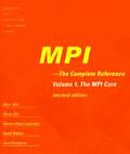 Mpi The Complete Reference 2nd Edition Volume 1 The Mpi Core