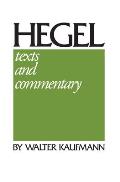 Hegel Texts & Commentary