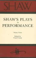 Shaw Annual 3 Shaws Plays In Performance