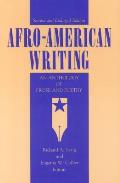 Afro-American Writing: An Anthology of Prose and Poetry