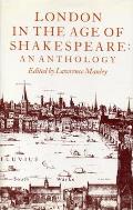 London In The Age Of Shakespeare An Anth