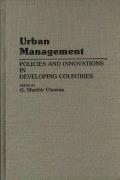 Urban Management: Policies and Innovations in Developing Countries