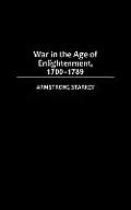 War in the Age of the Enlightenment, 1700-1789