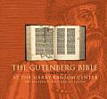 The Gutenberg Bible at the Harry Ransom Center: CD-ROM Edition