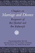Chapters on Marriage and Divorce: Responses of Ibn Hanbal and Ibn Rahwayh