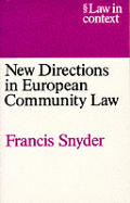 New Directions In European Community Law