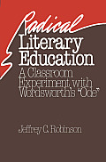 Radical Literary Education A Classroom