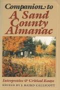 Companion to a Sand County Almanac Interpretive & Critical Essays