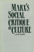 Marx's Social Critique of Culture
