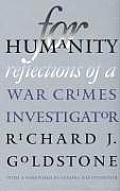 For Humanity Reflections of a War Crimes Investigator