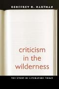 Criticism in the Wilderness