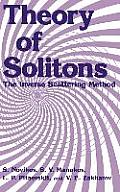 Theory of Solitons: The Inverse Scattering Method