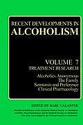 Recent Developments in Alcoholism: Treatment Research