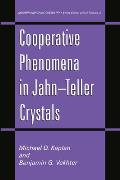 Cooperative Phenomena in Jahn--Teller Crystals