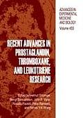Recent Advances in Prostaglandin, Thromboxane, and Leukotriene Research
