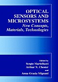 Optical Sensors and Microsystems: New Concepts, Materials, Technologies