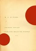 Chinese Apples New & Selected Poems
