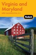 Fodors Virginia & Maryland 11th Edition With Washington DC