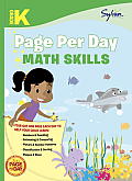 Kindergarten Page Per Day Math Skills