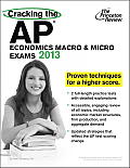 Cracking the AP Economics Macro & Micro Exams 2013 Edition