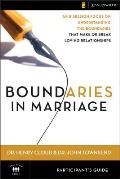 Boundaries In Marriage Participants Guide