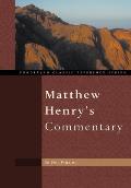 Matthew Henrys Commentary in One Volume Genesis to Revelation