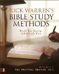 Rick Warrens Bible Study Methods Twelve Ways You Can Unlock Gods Word
