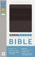 Bible NIV Value Thinline charcoal black
