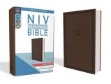 NIV Value Thinline Bible Large Print Imitation Leather Brown