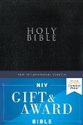 Bible NIV Holy Bible New International Version Gift & Award Bible Black Leather Look