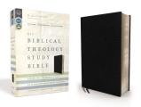NIV Biblical Theology Study Bible Bonded Leather Black Follow Gods Redemptive Plan as It Unfolds Throughout Scripture