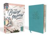 Niv Busy Moms Bible Leathersoft Teal Red Letter Edition Comfort Print Daily Inspiration Even If You Only Have One Minute