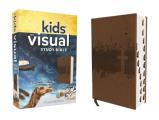 Niv, Kids' Visual Study Bible, Leathersoft, Bronze, Full Color Interior, Peel/Stick Bible Tabs: Explore the Story of the Bible---People, Places, and H