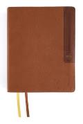 NIV Journal the Word Bible Large Print Leathersoft Brown Red Letter Comfort Print