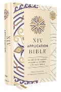 NIV Application Bible Hardcover Multi Cream Red Letter Comfort Print
