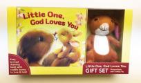 Little One, God Loves You Gift Set [With Plush]