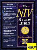 Bible Niv Burgundy Study Red Letter