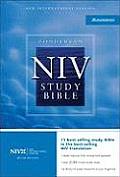 Bible NIV Study Burgundy