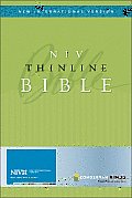 Bible Niv Thinline Burgundy Bonded Leather