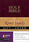 Bible Kjv Burgundy Gift & Award