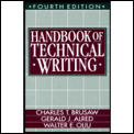 Handbook Of Technical Writing 4th Edition